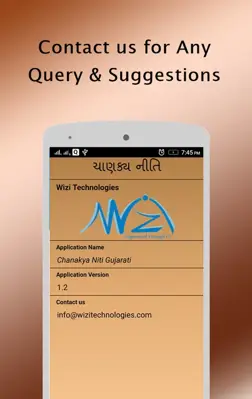 Chanakya Niti Gujarati android App screenshot 0